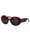 Marc Jacobs Burgundy Red Acetate Sunglasses