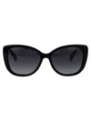 Marc Jacobs Black Acetate Sunglasses In Black