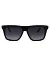 Marc Jacobs Black Acetate Sunglasses In Black