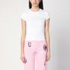 Marc Jacobs Crystal Logo T-shirt In White