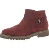 Marc Joseph Columbus Cr. Bootie Womens Zipper Braided Ankle Boots In Multi