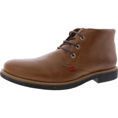 Marc Joseph Mens Lace-up Leather Chukka Boots In Brown