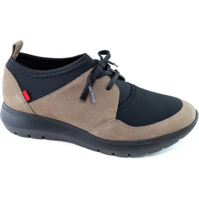 Marc Joseph New York Alaska Street Sneaker In Taupe Italo Grainy