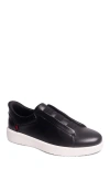Marc Joseph New York Allen Street Hands Free Technology Lightweight Leather Sneaker In Black