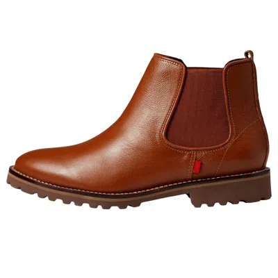 Marc Joseph New York Ave Of The Americas Cognac Mini Grainy 14301-cogmg Women's In Brown