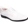 Marc Joseph New York Baker Street Hands Free Technology Leather Cap Toe Dress Oxford In White