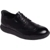 Marc Joseph New York Barnes Ave Hands Free Technology Lightweight Leather Wingtip Oxford In Black