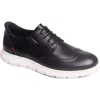 Marc Joseph New York Barnes Ave Hands Free Technology Lightweight Leather Wingtip Oxford In Black