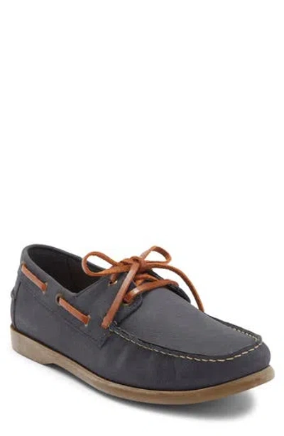 Marc Joseph New York Bay Ave. Boat Shoe In Blue