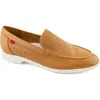Marc Joseph New York Bayview Lane Perforated Loafer In Orange