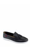 Marc Joseph New York Belle Tassel Loafer In Black Napa Soft