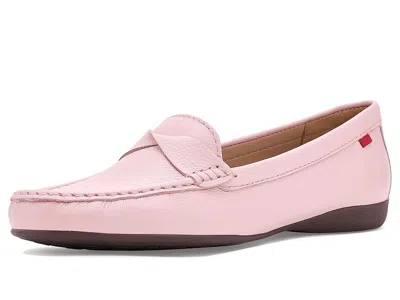 Marc Joseph New York Beverley Road Loafers Women's Shoes Rose Tumbled: 8 M In Pink