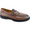 Marc Joseph New York Bond Street Bit Loafer In Mocha Napa Soft