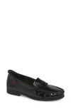 Marc Joseph New York Brightwater Ave Patent Penny Loafer In Black Patent