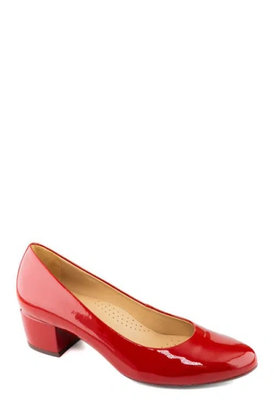 Marc Joseph New York Broad St 2.0 Patent Leather Pump In Red