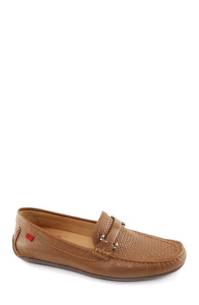 Marc Joseph New York Bryant Park Leather Weave Driver Loafer In Brown