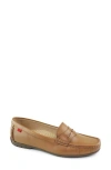 Marc Joseph New York Carrol Street 2.0 Penny Loafer In Tan Burnished Napa