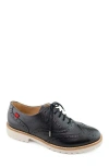 Marc Joseph New York Central Park West Leather Wingtip Oxford In Black