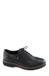 Marc Joseph New York Central Park West Leather Wingtip Oxford In Multi