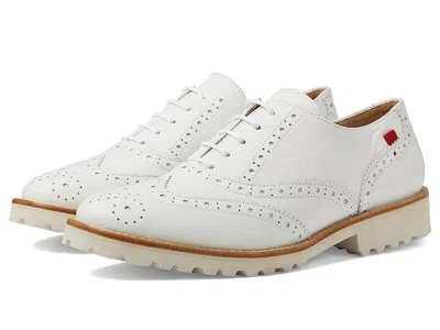 Marc Joseph New York Central Park West Women's White Oxford Shoes Jobb1013