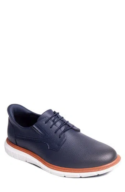 Marc Joseph New York Cloud Street Hands-free Slip-on Derby In Blue