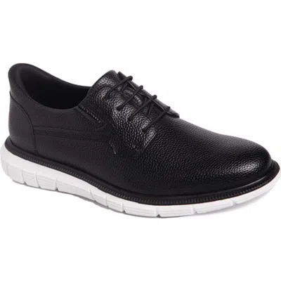 Marc Joseph New York Cloud Street Hands Free Technology Leather Plain Toe Casual Oxford In Black