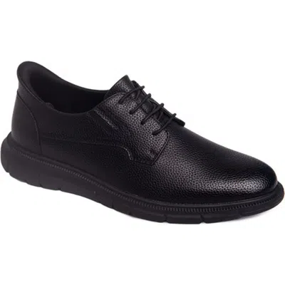 Marc Joseph New York Cloud Street Hands Free Technology Leather Plain Toe Oxford In Black