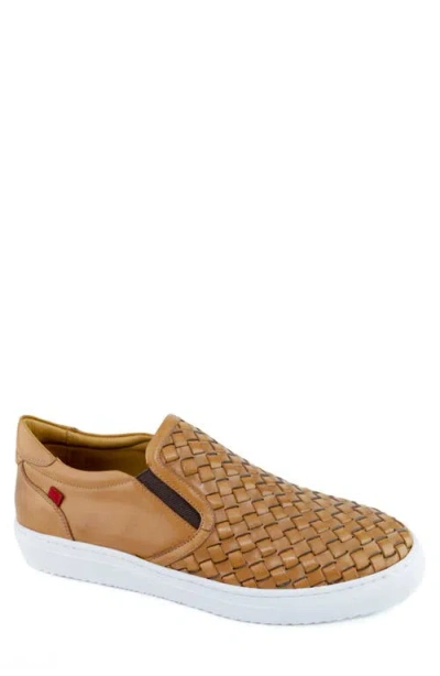 Marc Joseph New York Crawford Ave Slip-on Sneaker In Cognac
