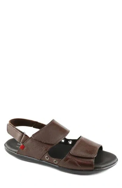 Marc Joseph New York Crosby St. Sandal In Brown
