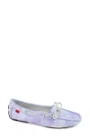 Marc Joseph New York Cypress Hill Driving Loafer In Lavender