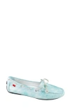 Marc Joseph New York Cypress Hill Driving Loafer In Mint Stained Patent