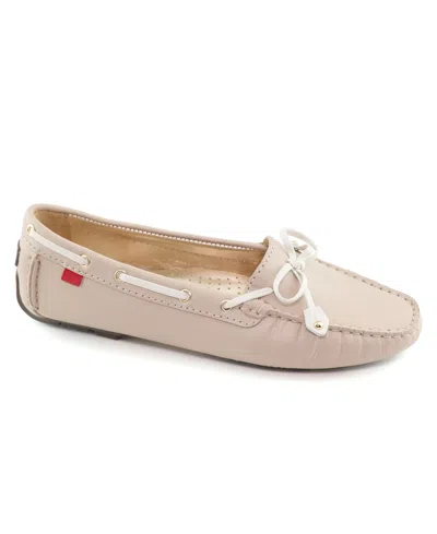 Marc Joseph New York Cypress Hill Leather Flats In Nude Napa