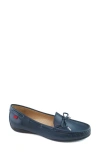Marc Joseph New York Diana St Loafer In Navy Napa
