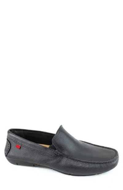 Marc Joseph New York Dwight Place Pebbled Driver In Black Grainy