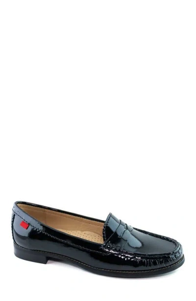 Marc Joseph New York East Village Patent Leather Penny Loafer In Black