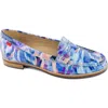 Marc Joseph New York East Village Penny Loafer In Twilight-art Croco