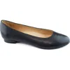 Marc Joseph New York Ferris Leather Ballet Flat In Black