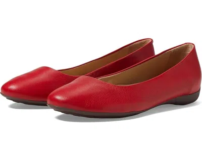 Marc Joseph New York Flat Women's Us 9 Red Napa Round Toe Leather Slip-on Zogg38