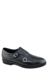 Marc Joseph New York Fulton Steet Bit Loafer In Black Grainy