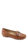 Marc Joseph New York Grand Street Leather Buckle Loafer In Brown