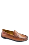 MARC JOSEPH NEW YORK HAMILTON PENNY STRAP DRIVING LOAFER