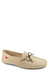 Marc Joseph New York Hampton Driving Shoe In Beige Suede