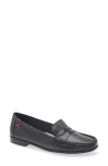 Marc Joseph New York Hamptons Leather Loafer In Black Napa