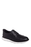 Marc Joseph New York Hill Street Hands Free Technology Leather Wingtip Casual Oxford In Black