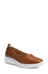 Marc Joseph New York Jamie Wedge Slip-on Sneaker In Cognac