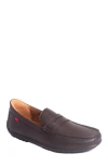 Marc Joseph New York John Street Hands Free Technology Leather Penny Loafer In Multi