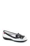 Marc Joseph New York Lexington Golf Loafer In White
