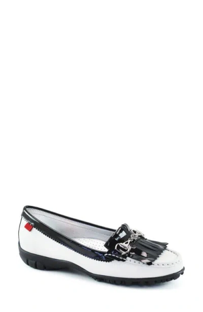 Marc Joseph New York Lexington Golf Loafer In White