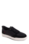 Marc Joseph New York Main Street Hands Free Technology Leather Sneaker In Black