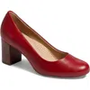 Marc Joseph New York Midtown Pump In Campari Napa